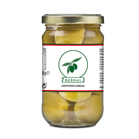Gordal alyvuogės be kauliuko BERNAL, 300g